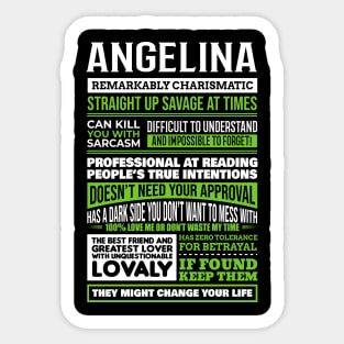 Angelina Sticker